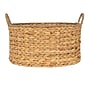 Household Essentials Rectangular Handwoven Water Hyacinth & Seagrass Basket with Handles, Natural (HE1188)~#|#~A2C68B54-C26F-4380-B52E44848C692564_sc7