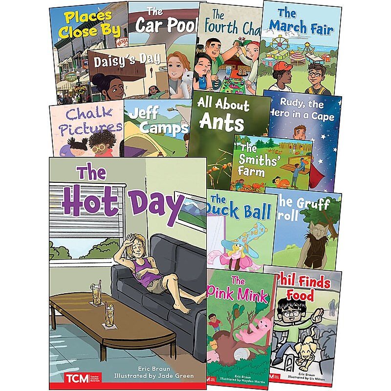Teacher Created Materials Decodable Books: Read & Succeed Boxed Set, 15/Set (SEP145500) image 1