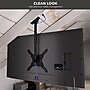 Mount-It! Full Motion Height Adjustable Ceiling TV Mount, Fits 32" to 65" TVs, Holds 99 lbs., Black (MI-511)~#|#~A2D51BFA-989B-4B0E-BBB711A9EE54A63A_sc7