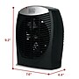 Black & Decker 1500-Watt Portable Infrared Electric Heater, Black (BHDE1706)~#|#~A2D652BE-B538-4894-BC08332D3FCFBE52_sc7