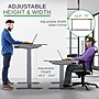 Uncaged Ergonomics Rise Up Electric Adjustable Height Standing Desk with Natural Bamboo Desktop Gray Frame (Rugb)~#|#~A2D98C34-4B61-4A25-A4F2FC915F7C4E1D_sc7