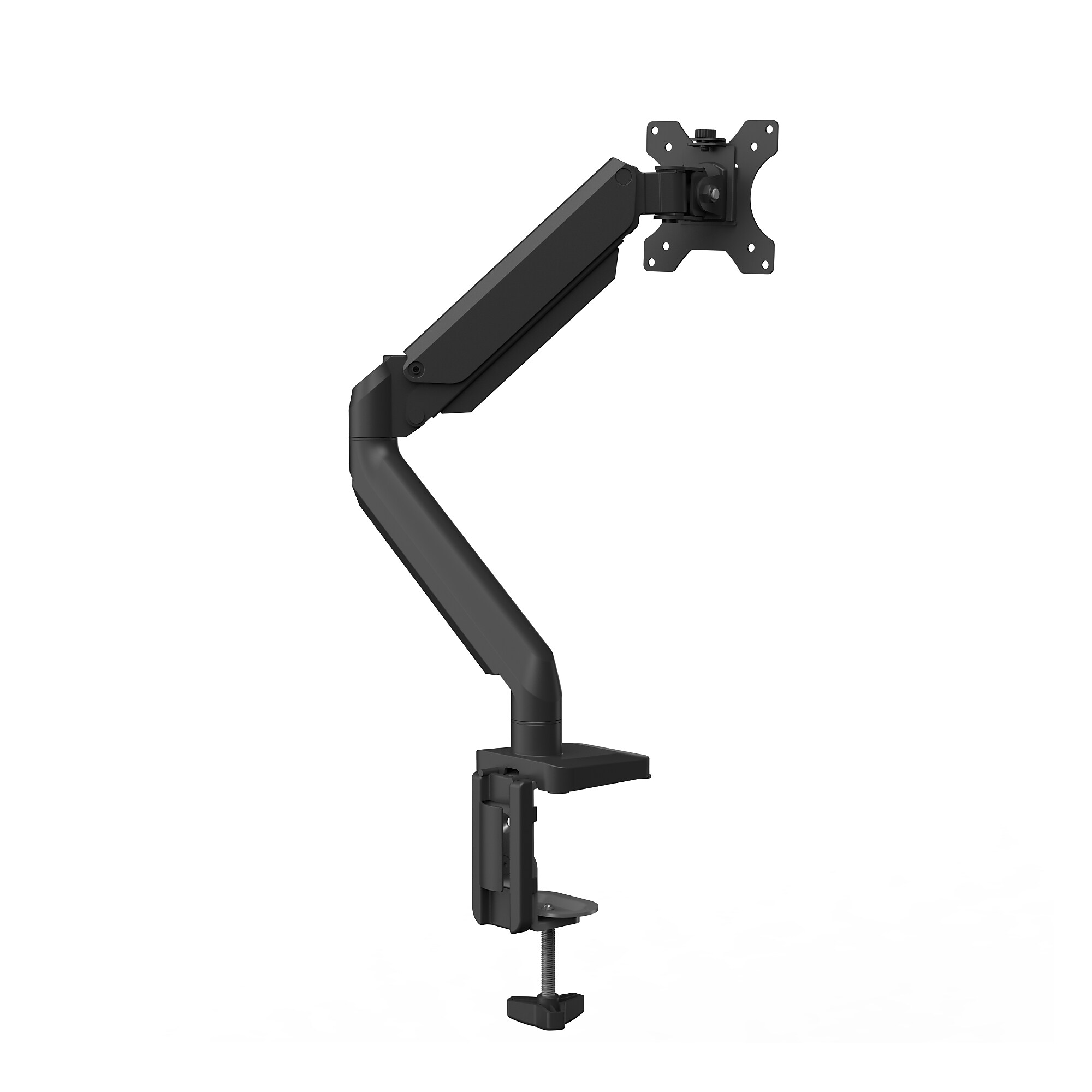 Fellowes Platinum Series Adjustable Monitor Arm, Up to 40″ Monitor, Black (8043301) Sansujyuku sansujyuku.com
