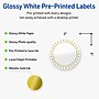 Avery Laser/Inkjet Circle Multipurpose Labels, 3" Dia., White, 60/Pack (S00-DHX)~#|#~A2DDA0B9-6E21-4479-A7AF07E4A3CE9260_sc7