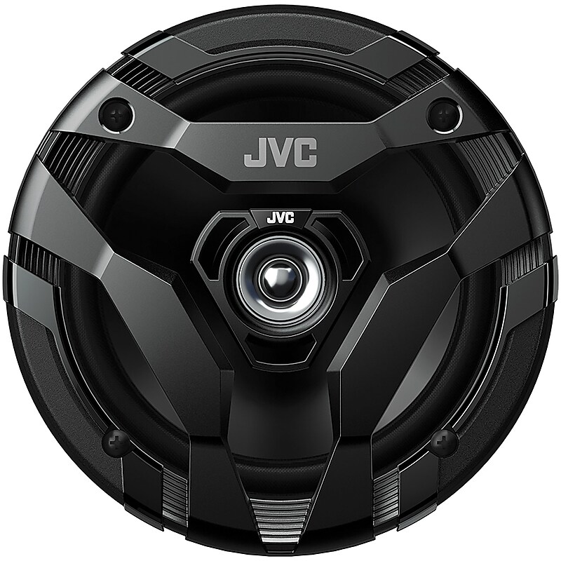 JVC drvn DF Series 6.5-Inch 2-Way Coaxial Speakers, Black (CS-DF620) image 1