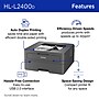 Brother HL-L2400D Compact Laser Printer, Single-Function, Print (9092806)~#|#~A2E6C544-8886-4527-8C9AFBA06A153E5F_sc7
