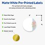 Avery Laser/Inkjet Circle Multipurpose Labels, 3" Dia., White, 60/Pack (S00EVG)~#|#~A2F138EB-BBC6-4516-9CA1C49733D425CD_sc7