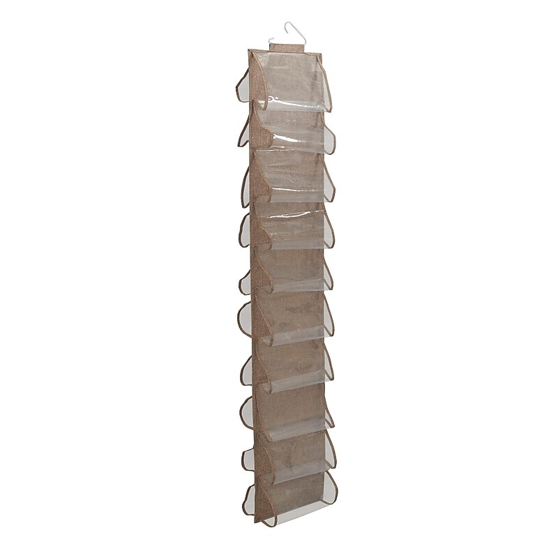 Household Essentials 20-Pocket Closet Shoe File (HH7808-1) image 1
