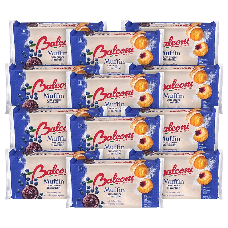 Balconi Blueberry Muffin, 72/Pack (600-04189) image 1