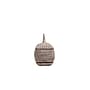 Storied Home Whale Shaped Woven Bankuan Rope Decorative Storage 44.12 Quart Storage Container, Wicker, Grey (DA3162)~#|#~A3086A84-F16A-4C72-8B4A7028C4A598FD_sc7