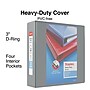 Staples Heavy Duty 3" 3-Ring View Binder, D-Ring, Gray (ST56331-CC)~#|#~A308F0BC-BA35-4CDC-99336D620BC024AA_sc7