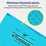 Avery Rectangle Multipurpose Labels, 4" x 5", Bright Blue, 40/Pack (94253)~#|#~A30E4D6B-476C-4C7E-8B484A6336E74DEA_sc7