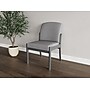 Lesro Weston Vinyl Guest Chair, Armless, Gray (WS1102.WPW-01CHGY)~#|#~A3107369-60C8-4D80-A263218F7EC13C2D_sc7