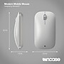 Incase Designed by Microsoft Modern Mobile Wireless Ambidextrous Mouse, Platinum (KTF-00101)~#|#~A31801A5-F24F-4F45-B74003D44F78BC39_sc7