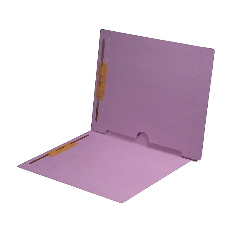 Medical Arts Press End Tab File Folder, Straight Cut, Letter-Size, Lavender, 250/Box (S-09019-LAV-B) image 1