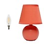 Simple Designs 8.66" LED Table Lamp, Orange (LT2008-ORG-LB)~#|#~A31CEBDE-F5F9-434B-9EB3835089DAB276_sc7