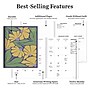2026 TF Publishing Goldenrod Flowers 6.5" x 8" Monthly, Paperboard Cover, Multicolored (26-4208)~#|#~A3203679-4DC4-4FC6-926798F843C3559F_sc7