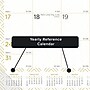 2027 Blueline Classic Gold 22" x 17" Monthly Desk Pad Calendar, White/Gold (C199003-27)~#|#~A32C63ED-D939-43E1-BF546A29A5B1AF7D_sc7