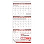 2026-2028 Staples 12" x 27" Three-Month Wall Calendar, White/Red/Gray (ST53920-27)~#|#~A3300999-A5C3-49E6-9B1D5E78520745F7_sc7