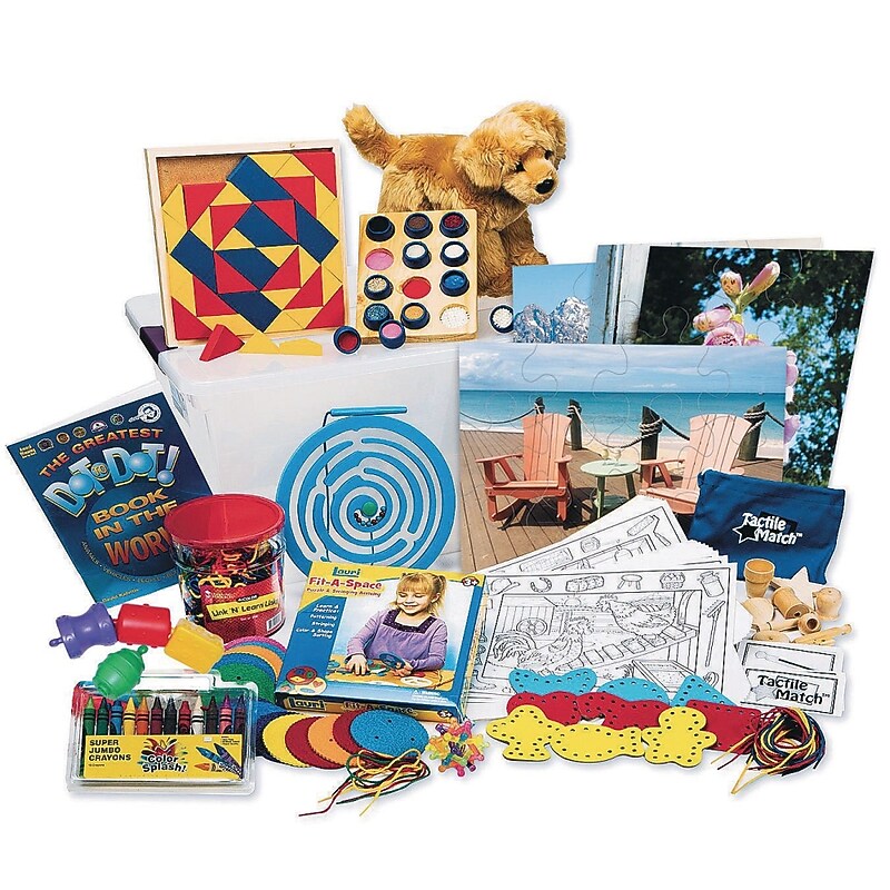 S&S Worldwide Moderate Level Functioning Activity Tub Easy Pack (16753) image 1