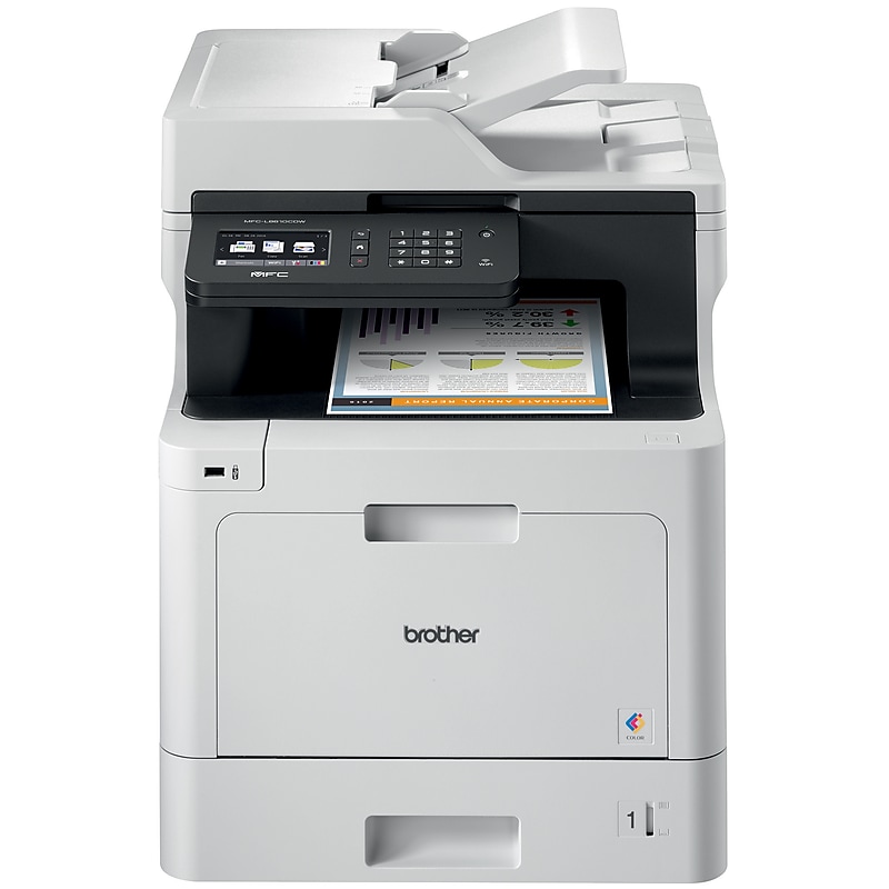 Brother MFC-L8610CDW Wireless Color Laser Printer, All-In-One, Print, Scan, Copy, Fax image 1
