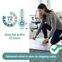 Floortex Cleartex TrYlok Carpet Chair Mat, 46" x 59", Designed for Low-Pile Carpet, Clear Vinyl (NRCMFLVT0006)~#|#~A33877B8-21F8-4530-9231208869232F56_sc7