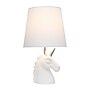 Creekwood Home Whimsilux 15.5" LED Table Lamp, White/Silver Glitter (CWT-2023-SL-LB)~#|#~A33A2B17-9D05-42A9-A488316EF1B66EA3_sc7