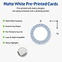Avery Polka Dots Design Matte Blank Card, White, 120/Pack (S00-F8P)~#|#~A33A94E6-2CA6-4221-933542073A212D97_sc7