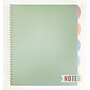 Carolina Pad Noted Premium 5-Subject Subject Notebooks, College Ruled, 150 Sheets, Assorted Colors (17514)~#|#~A33BD42C-DD99-43C5-899BE3DB32E05CB8_sc7