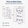 Avery Rectangle Matte Blank Card, White, 50/Pack (19479399866)~#|#~A33C06F1-C32B-4DD8-9CCFB35B76F71F93_sc7