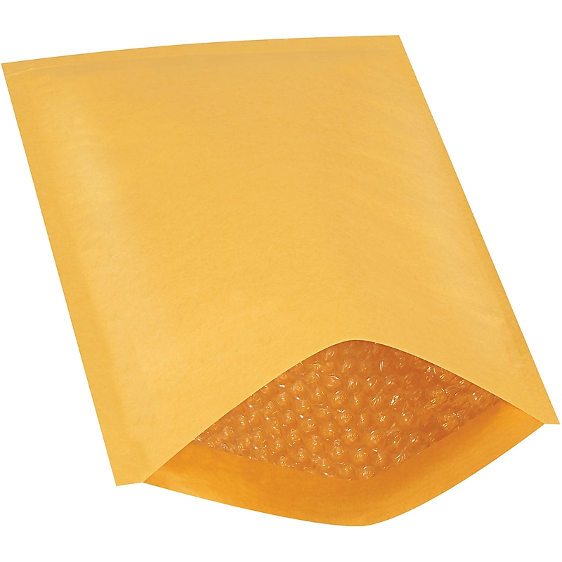 8.5" x 12" Bubble Mailer, #3, Kraft, 25/Carton (B85525PK) image 1