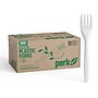 Perk™ Eco Compostable PLA Fork, Medium-Weight, White, 300/Pack (PK56201)~#|#~A348FE12-F8D8-44D2-BCF49CA7CEE67DC9_sc7