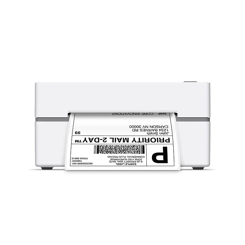 Core Innovations Desktop Thermal Label Printer, White (CTP800BDBY) image 1