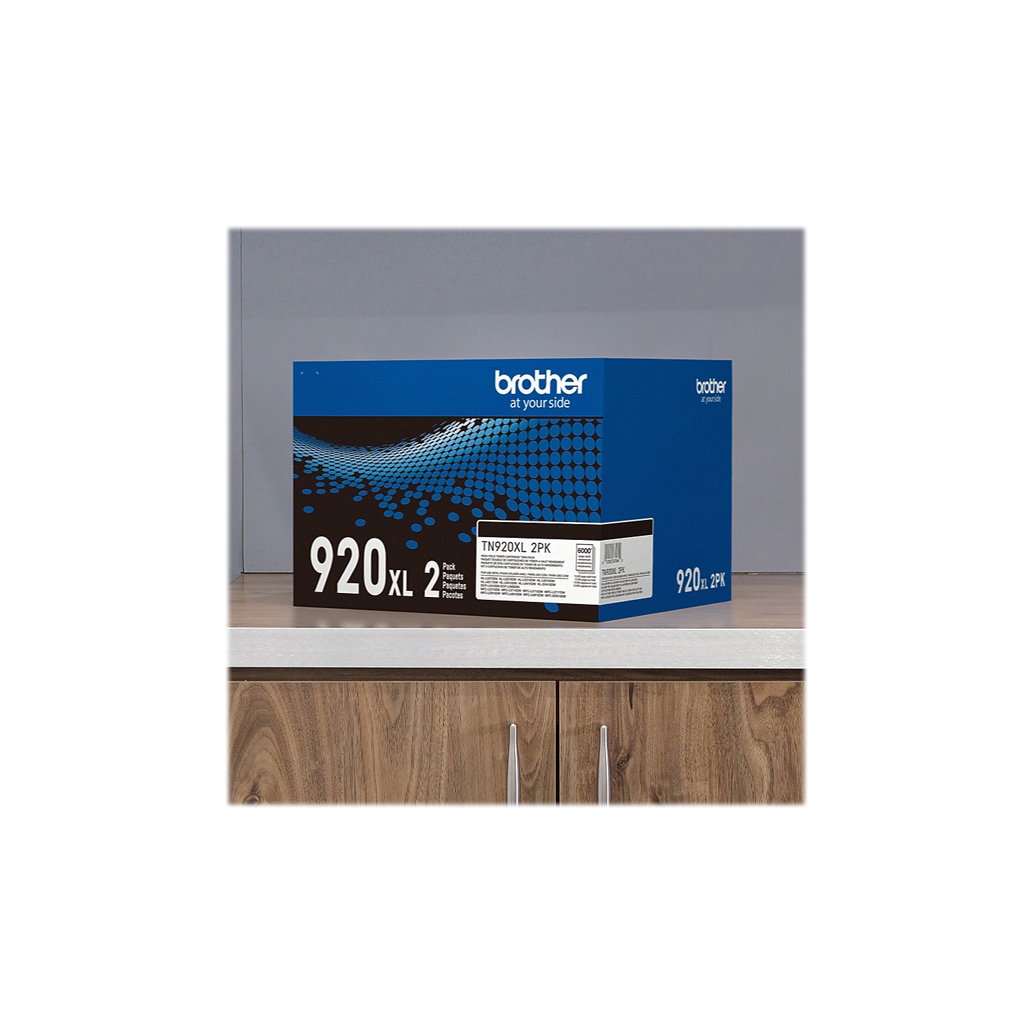 Brother TN920XL Black High Yield Toner Cartridge 2/Pack (TN920XL2PK) - 第 6/7 張圖片