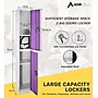 AdirOffice 72'' 2-Tier Purple Storage Locker, 2/Pack (629-202-PUR-2PK)~#|#~A34F31A9-289B-4C74-A1BE627B6B8E84C5_sc7