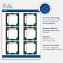 Avery Square Multipurpose Labels, 3" x 3", White, 60/Pack (19479370401)~#|#~A351BFB4-1E95-4177-8BB8E11F12A9CEAA_sc7
