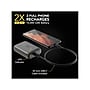 scosche GoBat USB Dual-Port Power Bank, 10000mAh, Black (PB10PD-SP)~#|#~A3558EE6-B277-4C8F-80E1EC08DAFB034A_sc7