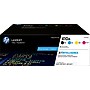 HP 410A Black/Cyan/Magenta/Yellow Standard Yield Toner Cartridge, 4/Pack (CF410AQ)~#|#~A35A2DF0-5700-4878-B5D0297F3EB37D9C_sc7