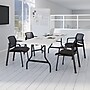 Staples 8' x 29" Heavy Duty Plastic Folding Table, White Granite (79133)~#|#~A35B5E69-BDFB-4374-A58917268574604C_sc7