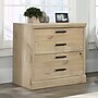 Sauder Aspen Post 2-Drawer Lateral File Cabinet, Letter/Legal Size, Lockable, 30"H x 31"W x 19"D, Prime Oak (427013)~#|#~A35DD0B3-8D74-4623-ACC30CEC052019D3_sc7