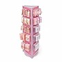 Azar Displays 16" x 60" Pegboard Tower Floor Display on Revolving Base, Pink (700450-PNK)~#|#~A35EC299-F236-4CA0-856831F1B88E7FAB_sc7