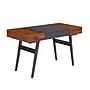 Techni Mobili Expandable 51" MDF Table Desk, Gray/Mahogany (RTA-1854-MAH)~#|#~A3606D24-0EE5-42F2-9FA2E173176240DA_sc7