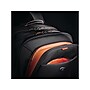 Solo New York Ambition Travel Laptop Backpack, Large, Black/Orange (UBN722-4)~#|#~A364CD8D-23B9-4E69-A014EDDF781E4768_sc7