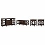 Bush Furniture Key West Manufactured Wood Console TV Stand, Screens up to 65", Bing Cherry (KWS025BC)~#|#~A3671755-BA55-4119-8553BEF33688F948_sc7