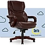 Serta Big & Tall Ergonomic Faux Leather Executive Big & Tall Chair, 350 lb. Capacity, Rich Espresso (CHR200001)~#|#~A373DA1B-1533-41DC-96CB6751BF8D1FB0_sc7