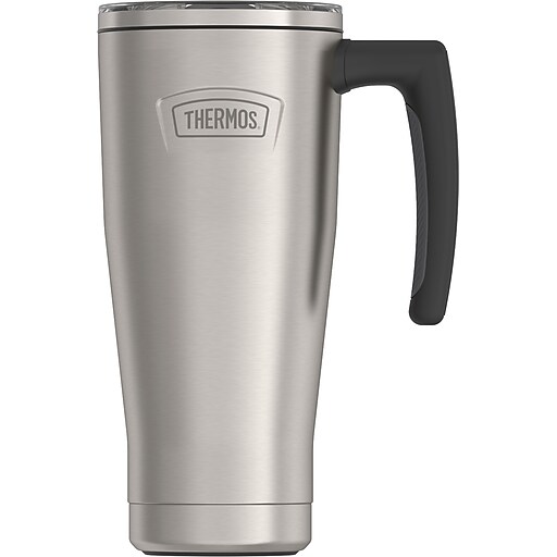 Thermos Icon Stainless Steel Vacuum Insulated Travel Mug, 18 oz., Matte  Stainless (EAIS1162MS4) | Staples