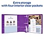 Avery Heavy Duty 5" 3-Ring View Binders, D-Ring, Purple (79816)~#|#~A3758BE1-A4AB-41A5-B314FB4335F91059_sc7