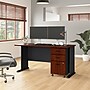 Bush Business Furniture Cubix 60W Desk with Mobile File Cabinet, Hansen Cherry (SRA003HCSU)~#|#~A37610DB-D5FB-4F58-8FD56DE2D7DBFC60_sc7
