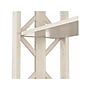 Bush Furniture Homestead 47" x 16" Console Table with Shelves, Linen White Oak (HOT248LW-03)~#|#~A377988E-8672-4D10-AC9A99D12ED2FD00_sc7