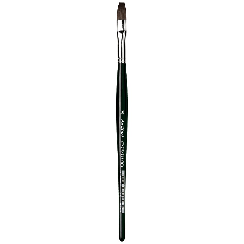 da Vinci CASANEO Watercolor Synthetic Bristle, Flat Brush (DVXVA589810) image 1