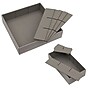 Household Essentials Drawer Organizers, Gray, 3/Pack (750-1)~#|#~A377D82C-4B6A-48F4-AADBBB42518506B3_sc7